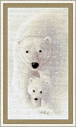 Вышивка ДЖ-044 Среди снегов