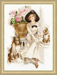 Вышивка ЧМ-056 Юная леди Вышивка ЧМ-056 Юная леди