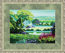 Вышивка КЛ-002 Туман над озером Вышивка КЛ-002 Туман над озером