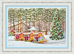 Вышивка СО-016 Новогодний экспресс Вышивка СО-016 Новогодний экспресс