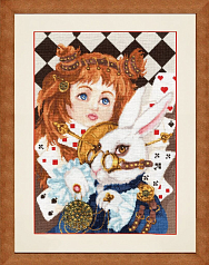 ЛС-1011 Алиса (вышитая картина)
